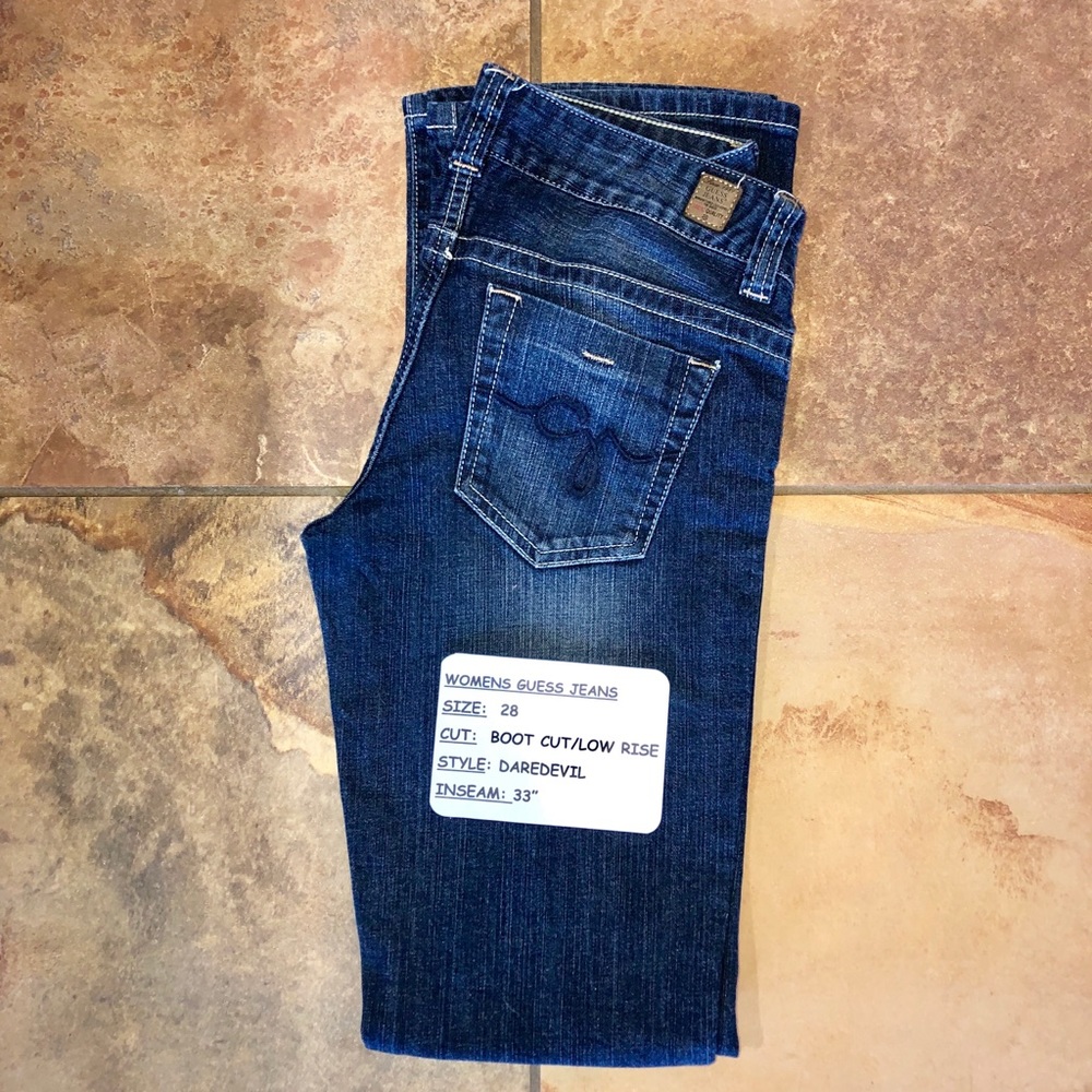 GUESS JEANS - WOMENS - SIZE 28